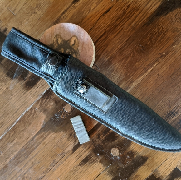 Other - 10” knife sheath & whetstone.